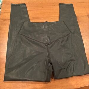 Aerie Black Shimmer Leggings